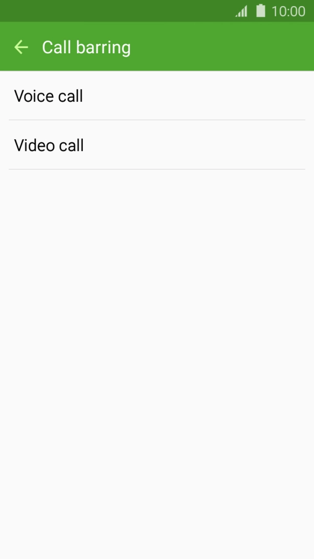Press Voice call. Press Voice call.