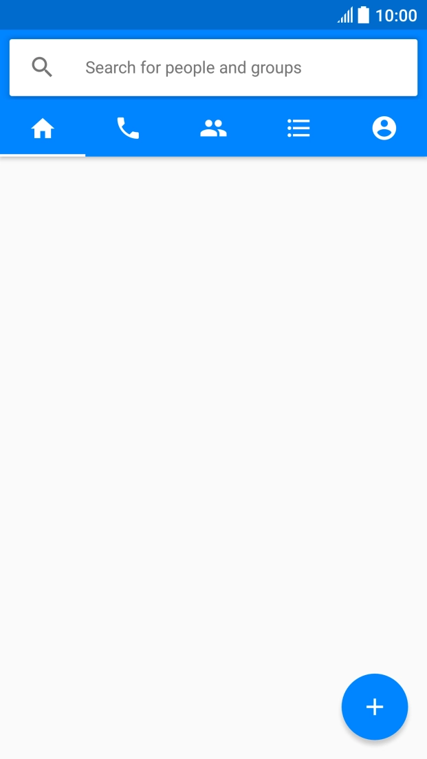 Press the new message icon.