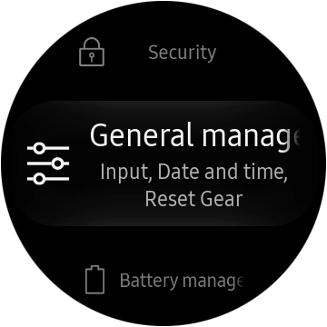 Press General management.