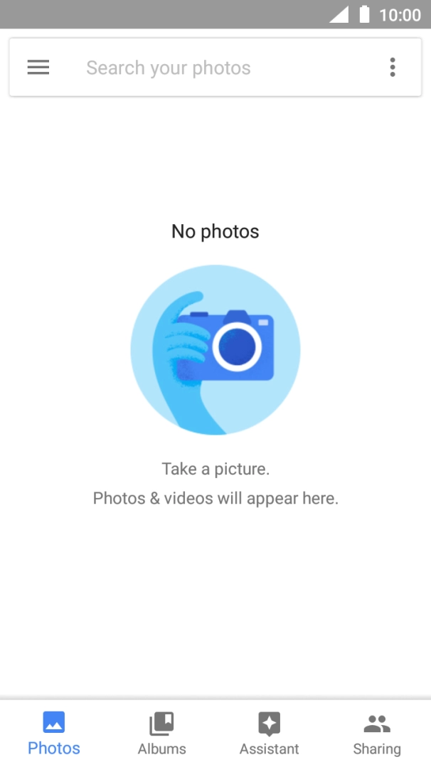 Press Albums and go to the required folder. Press Albums and go to the required folder.