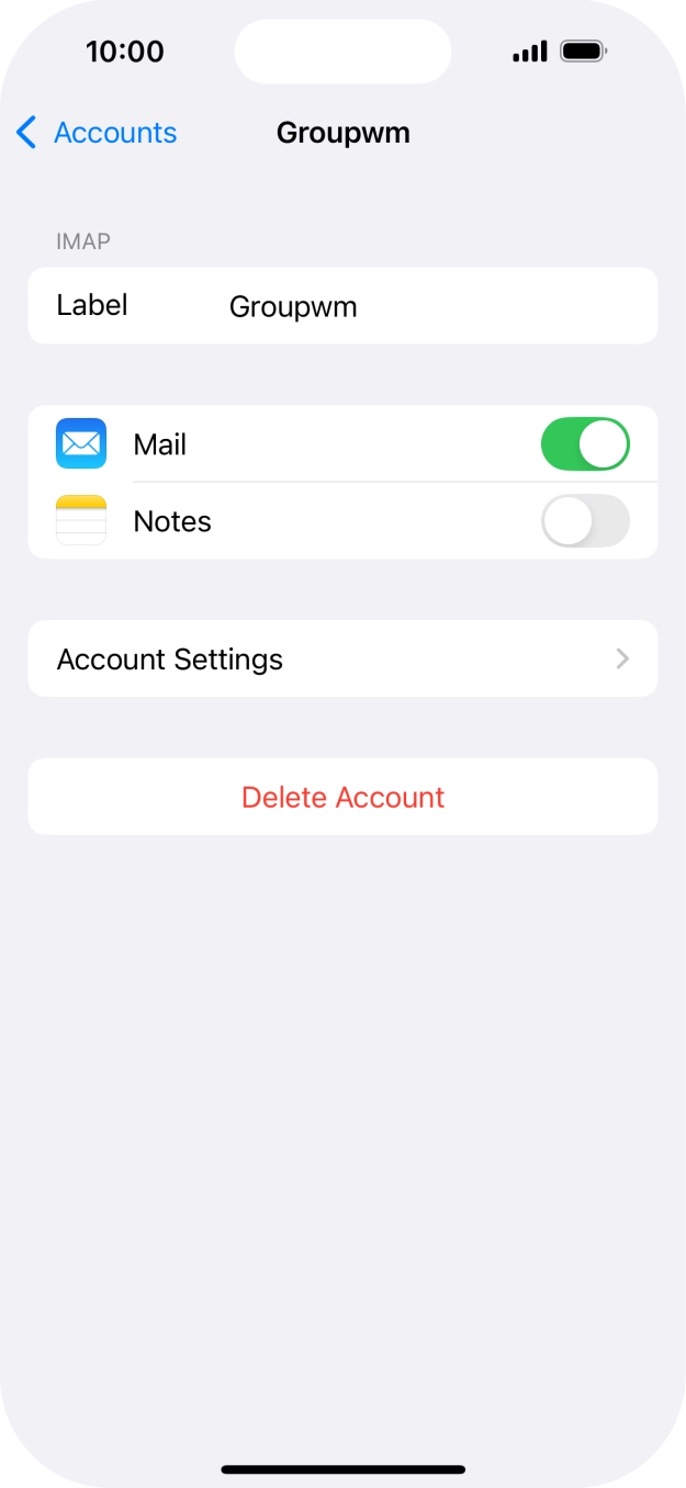 Press Account Settings. Press Account Settings.