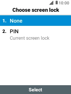 Select None. Select None.