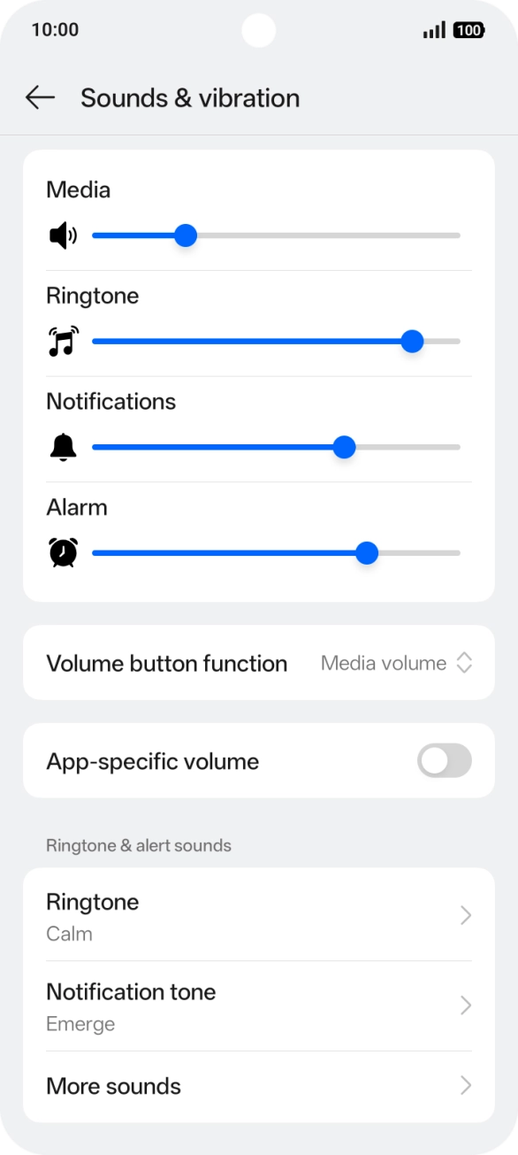 Press Ringtone.