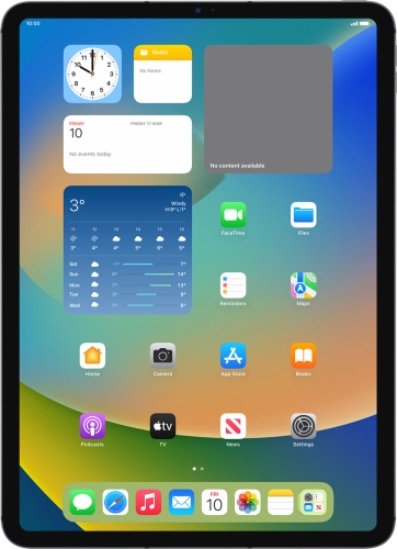 Image 1: Apple iPad Pro 11 (2022) in Black Large product image
