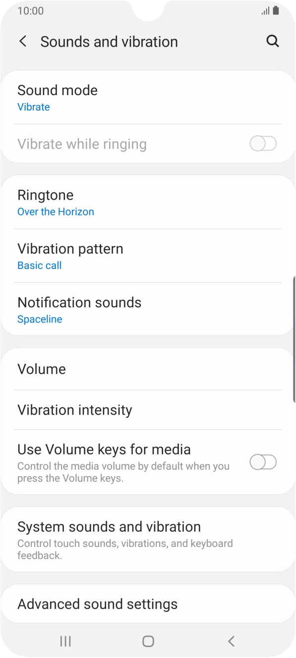 Press Ringtone.
