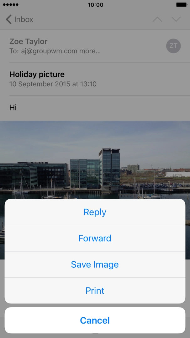 Press Reply.