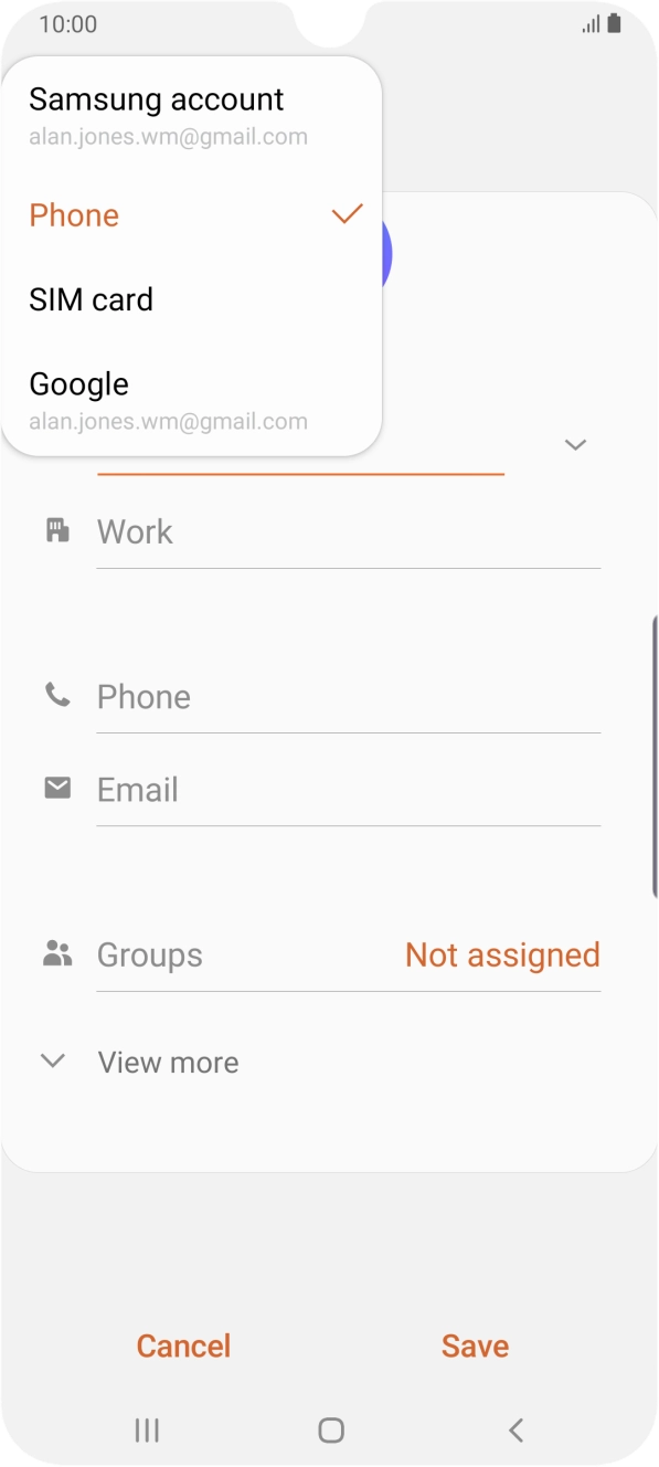 Press Phone.