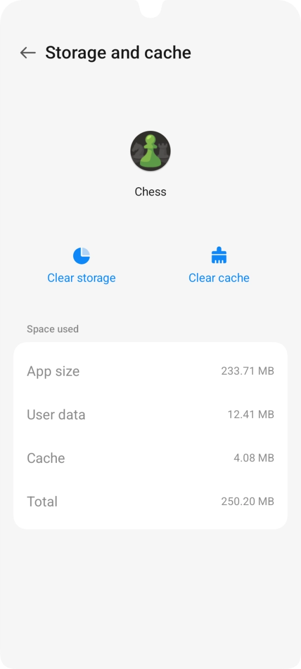 Press Clear cache. Press Clear cache.