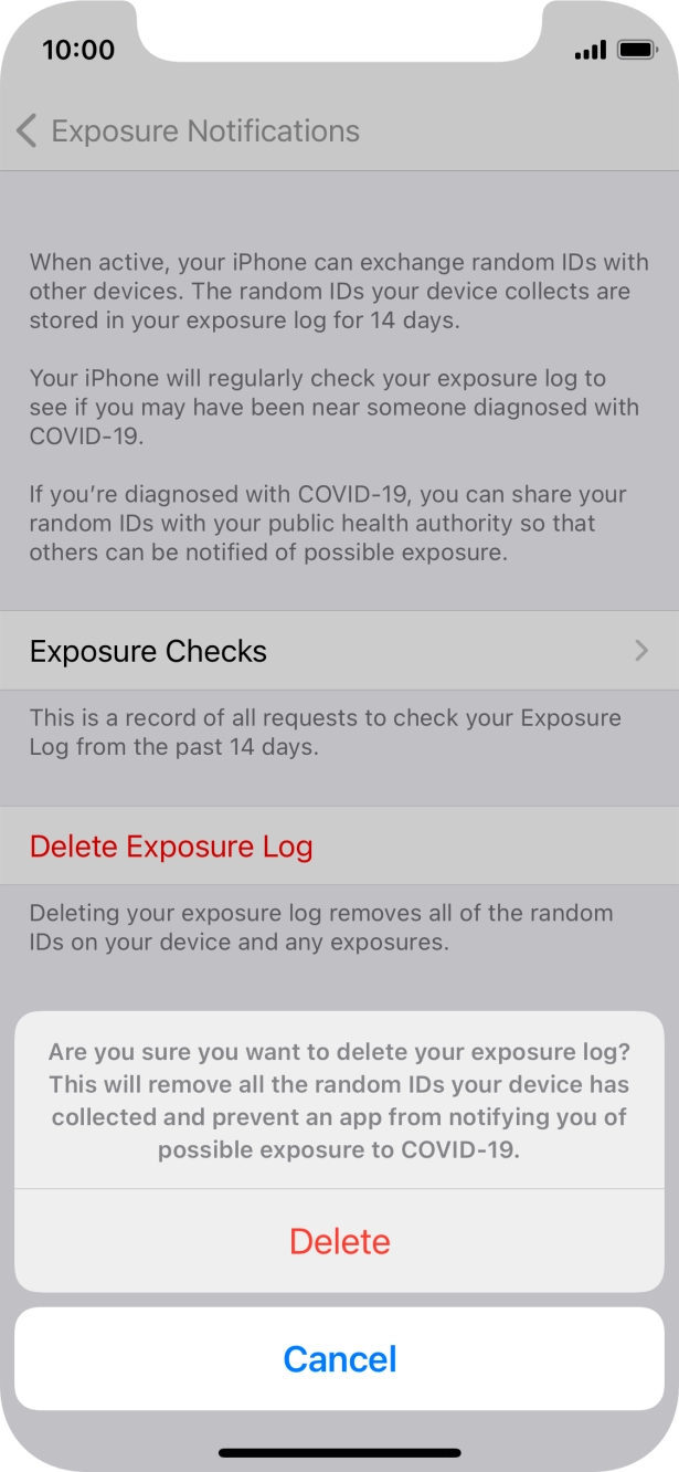 Press Delete. Press Delete.