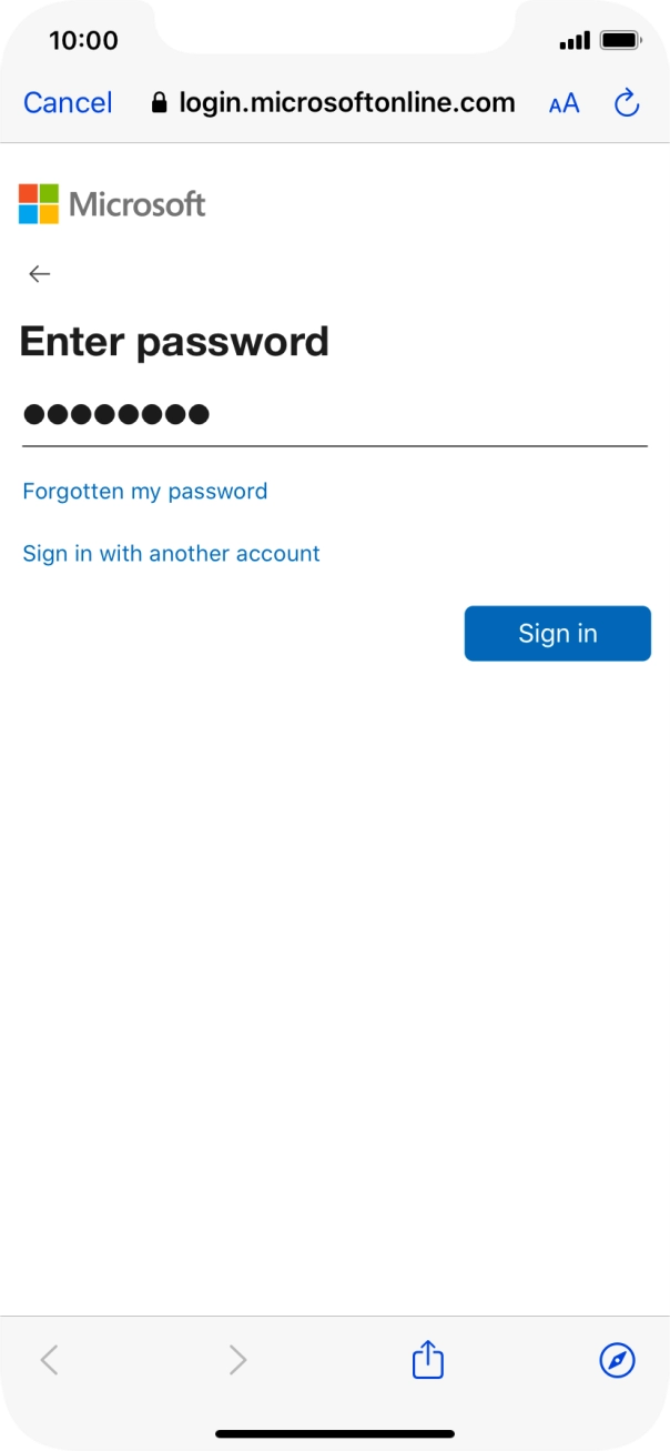 Press Sign in. Press Sign in.