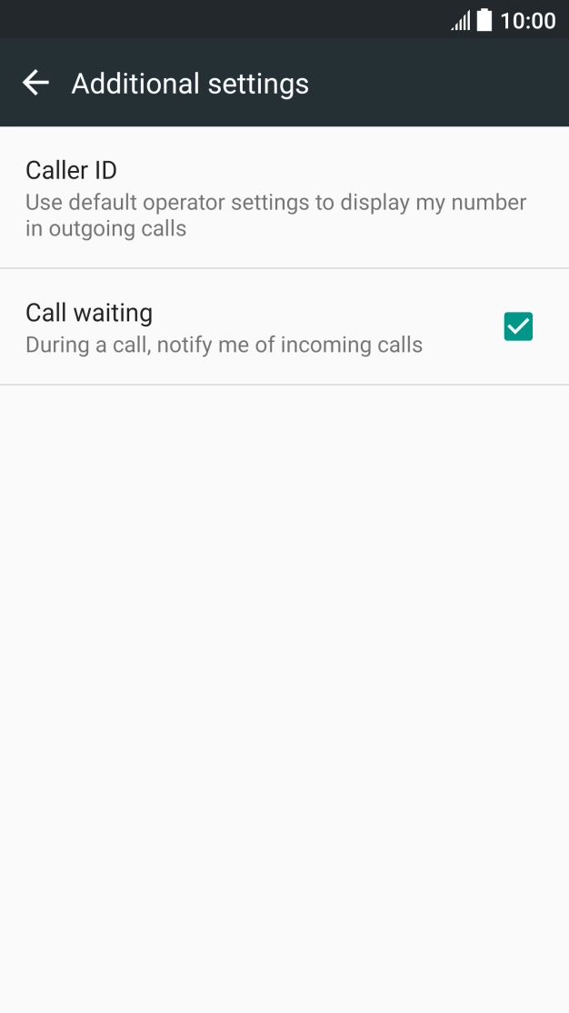 Press Caller ID. Press Caller ID.