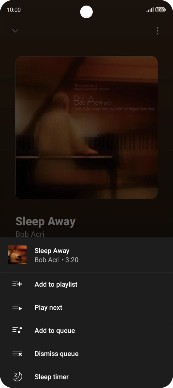 Press the add icon.