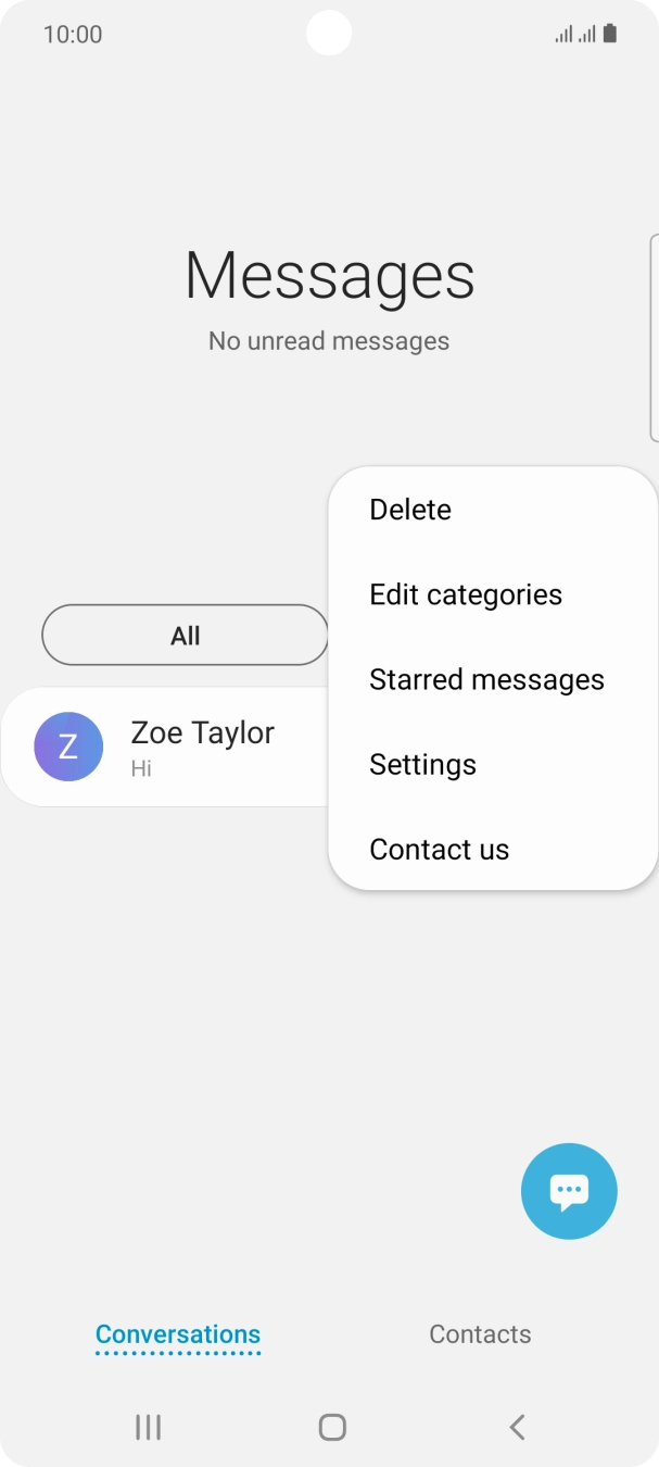 Press Settings. Press Settings.