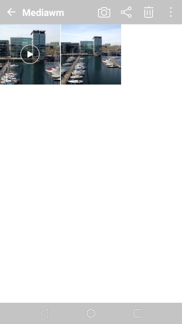 Press the share icon. Press the share icon.