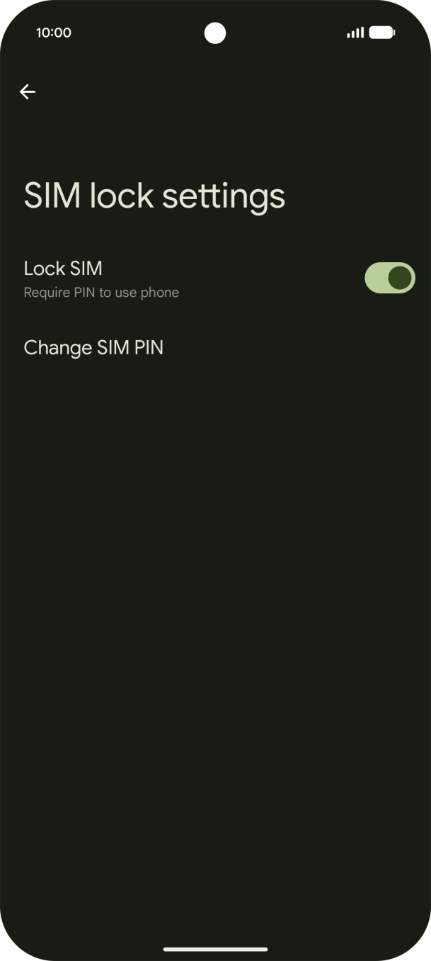 Press the indicator next to Press the indicator next to
