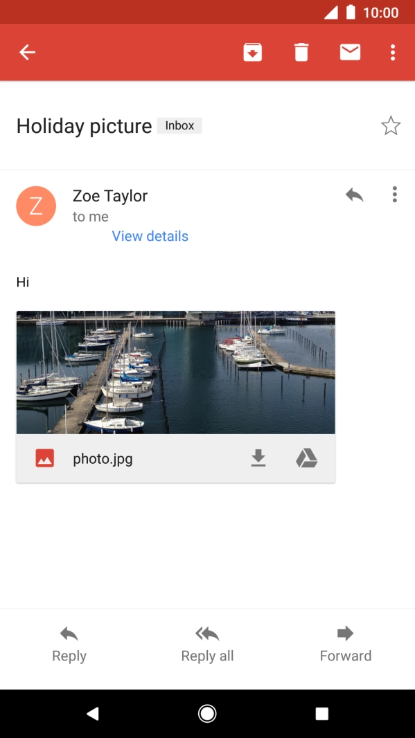 Press Reply.
