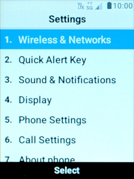 Select Phone Settings. Select Phone Settings.