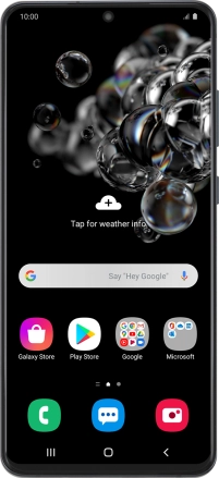 Image 1: Front view of the Samsung Galaxy S20 Ultra 5G