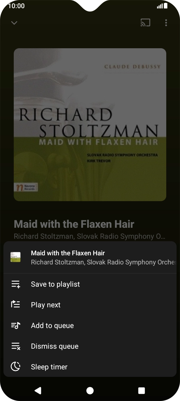 Press the add icon.