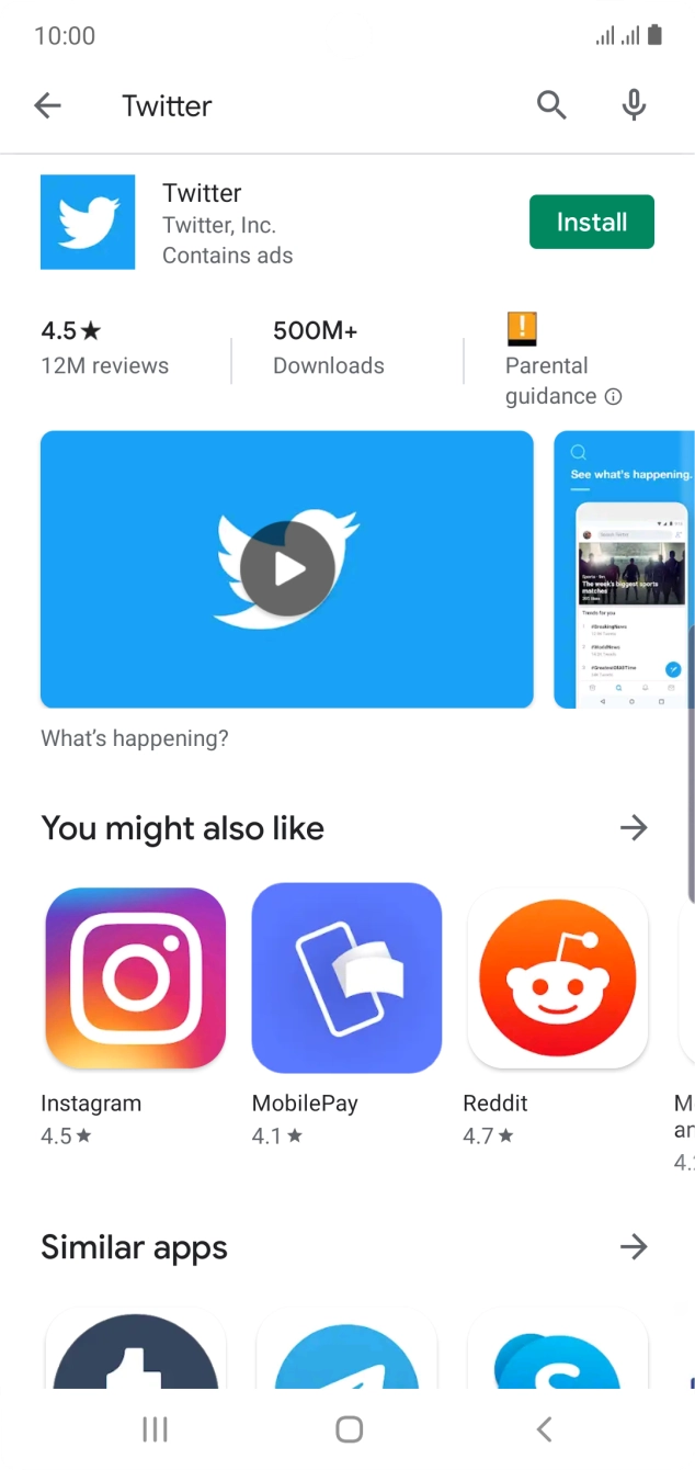 Press Twitter.