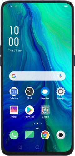 Image 1: OPPO Reno 5G in Green Large product image