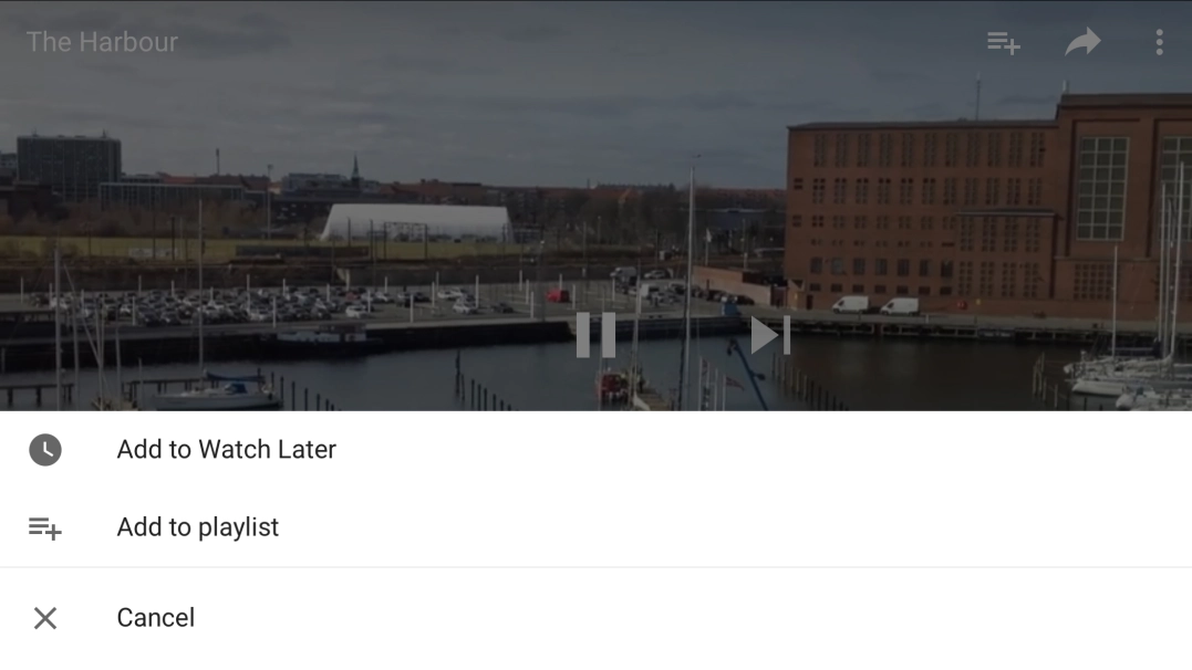 Press Add to playlist. Press Add to playlist.