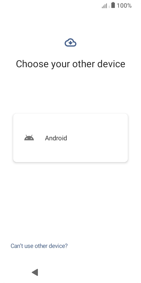 Press Android.