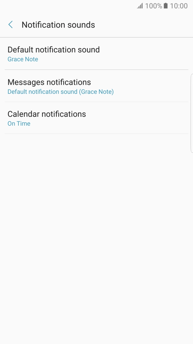 Press Messages notifications.