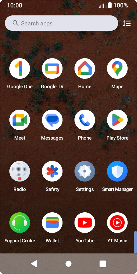 Press Play Store.