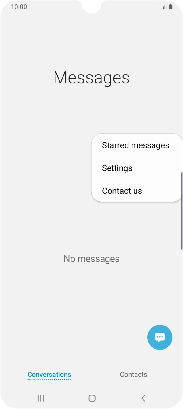 Press Settings. Press Settings.