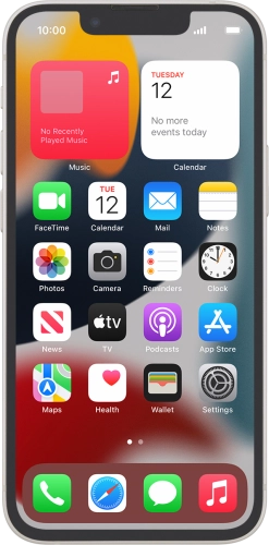 Image 1: Apple iPhone 13 mini in White Large product image