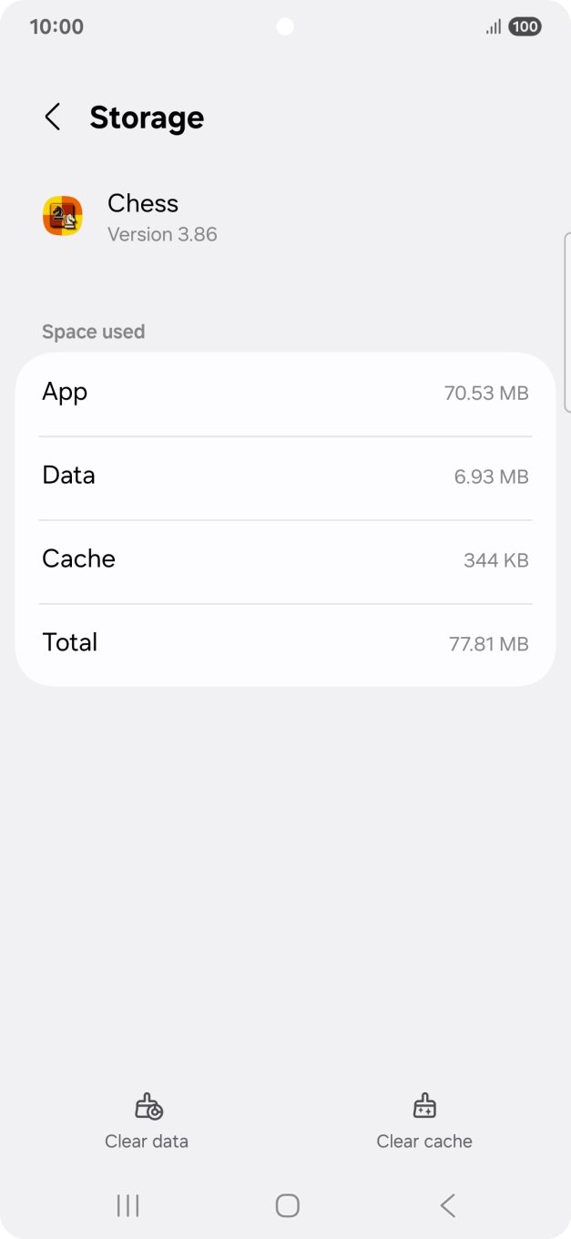 Press Clear cache. Press Clear cache.