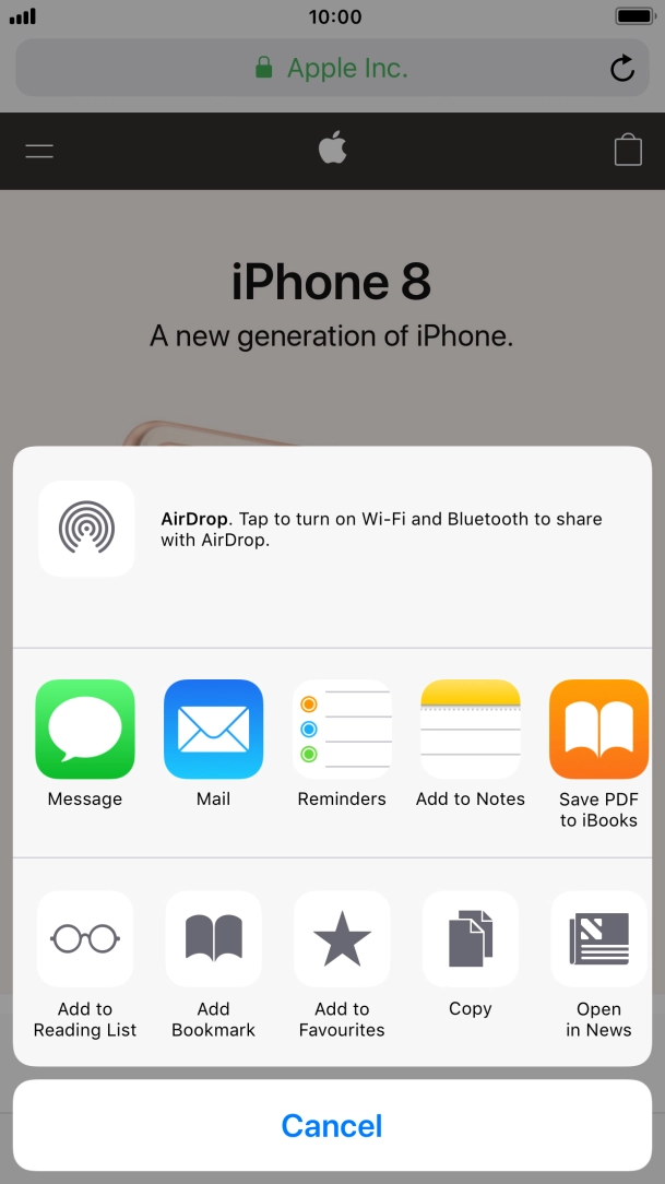 Press Add Bookmark. Press Add Bookmark.