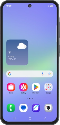 Image 1: Front view of the Samsung Galaxy A36 5G
