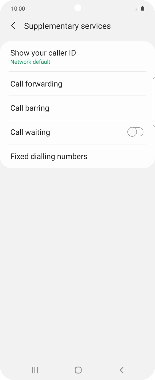 Press Show your caller ID. Press Show your caller ID.