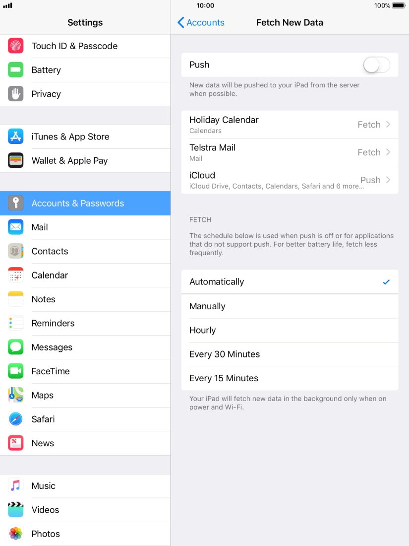 If you turn off the function, press the required setting. If you turn off the function, press the required setting.
