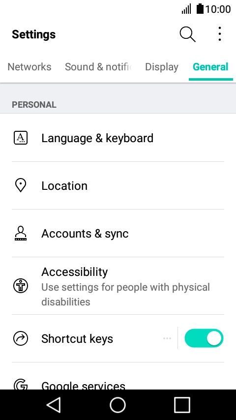 Press Language & keyboard.