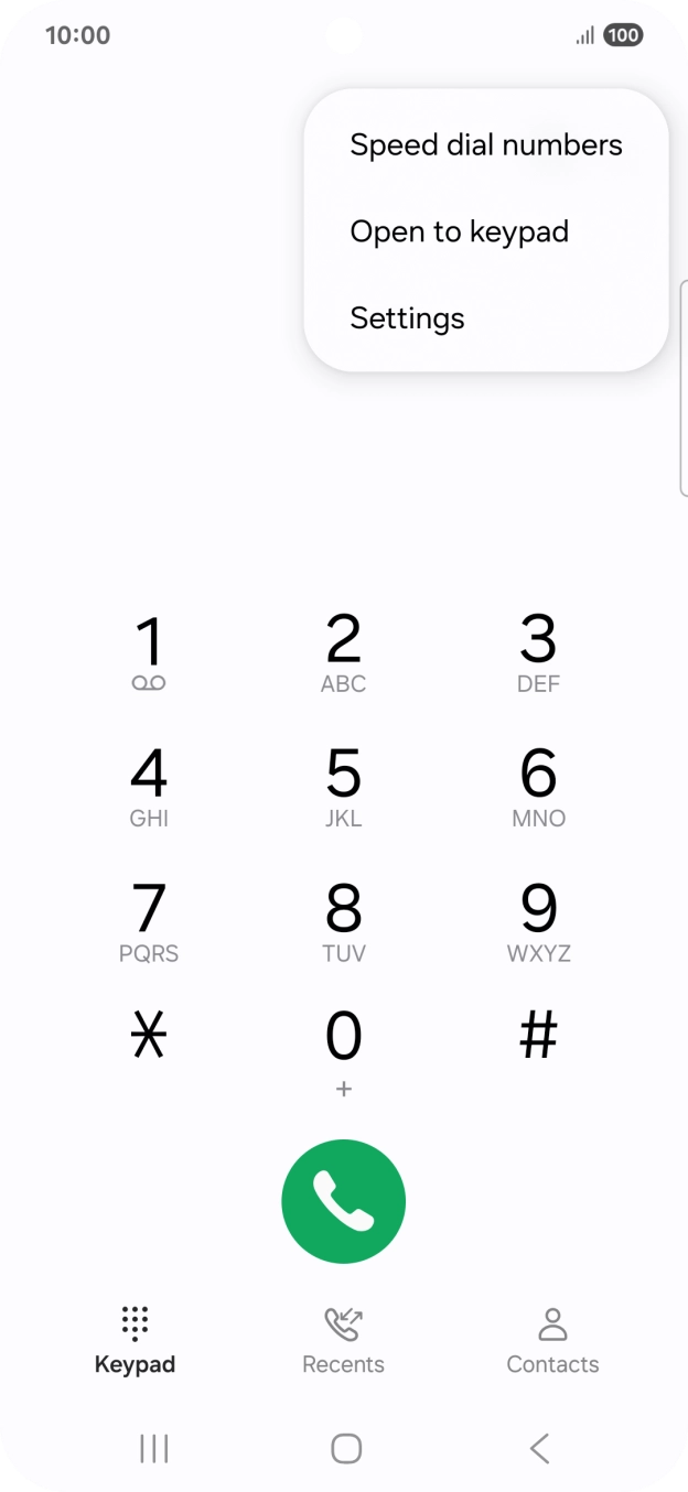 Press Settings. Press Settings.
