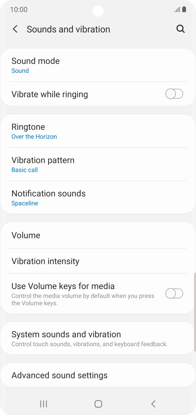 Press Ringtone.