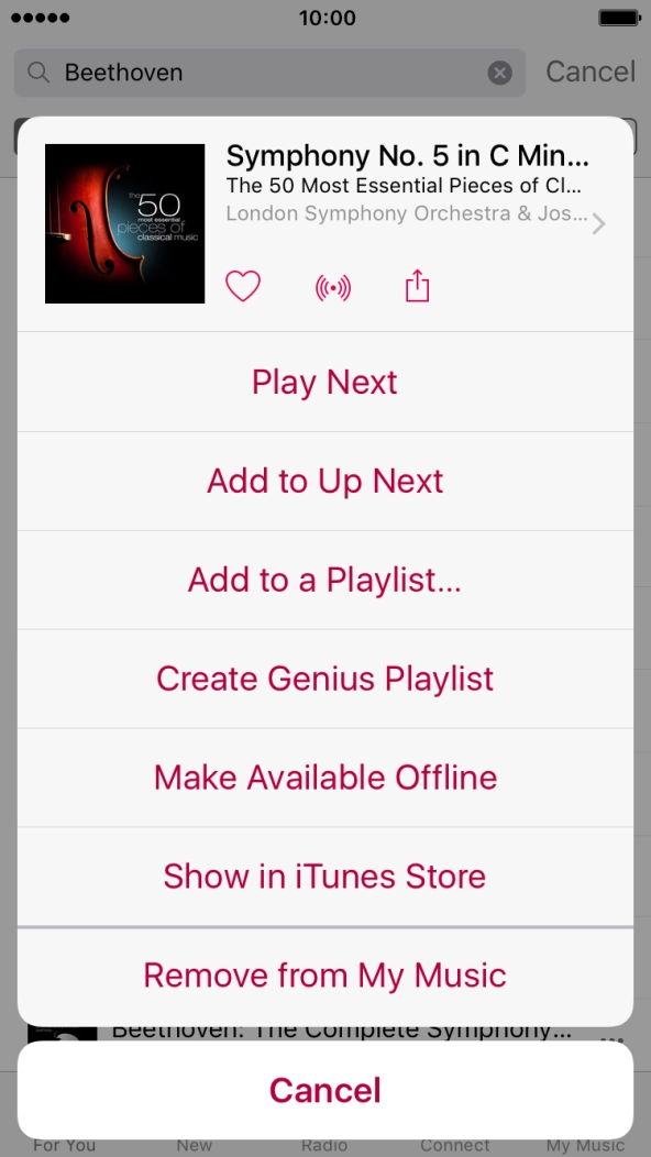 Press Add to a Playlist.... Press Add to a Playlist....