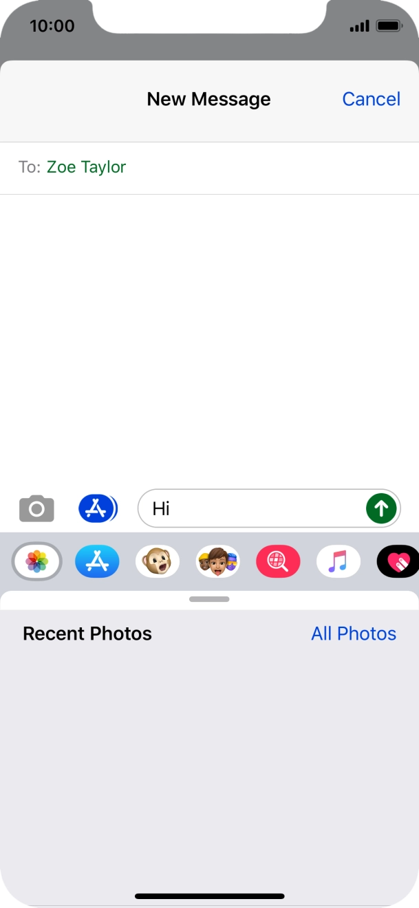 Press All Photos and go to the required folder. Press All Photos and go to the required folder.