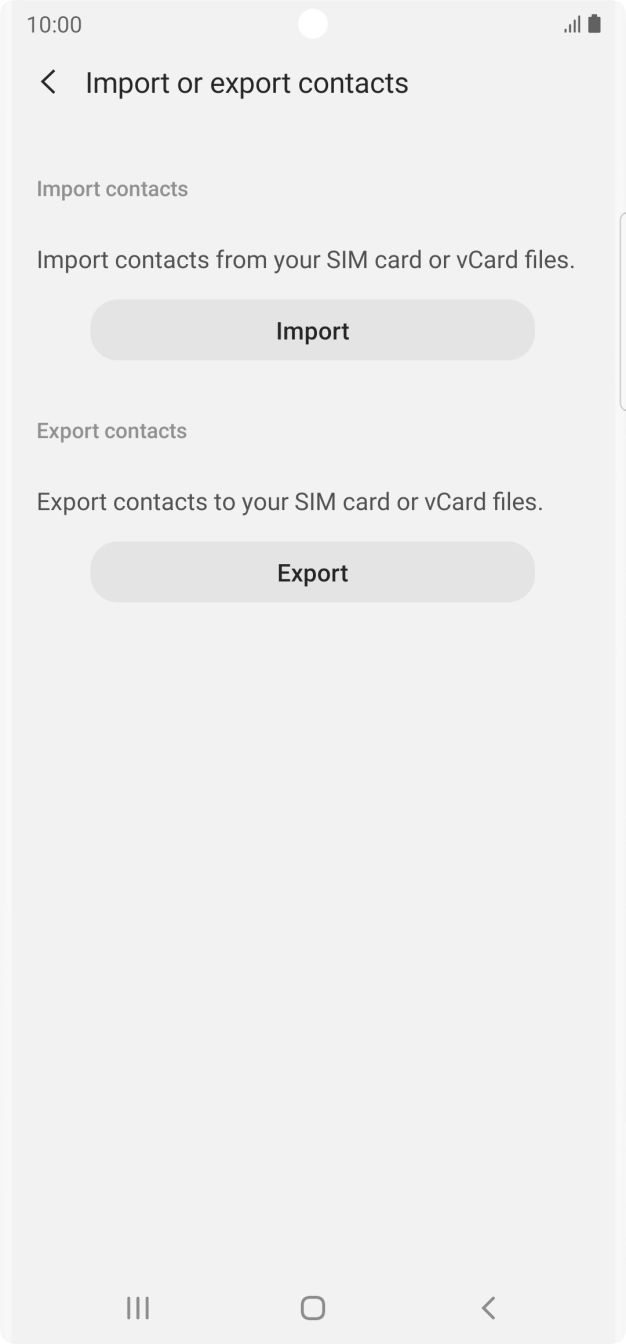 Press Import. Press Import.