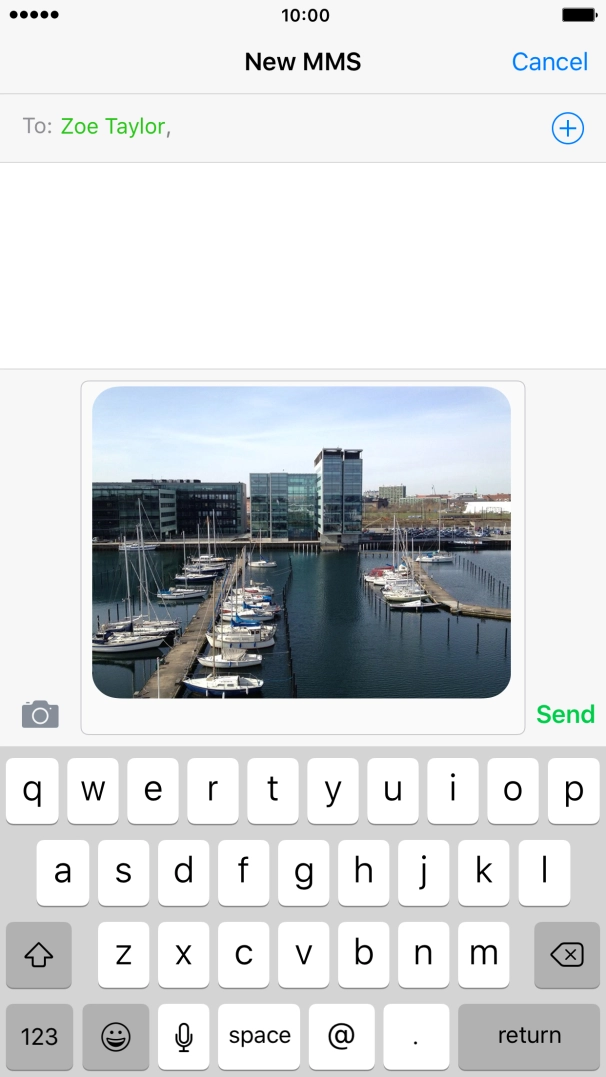 Press Send. Press Send.