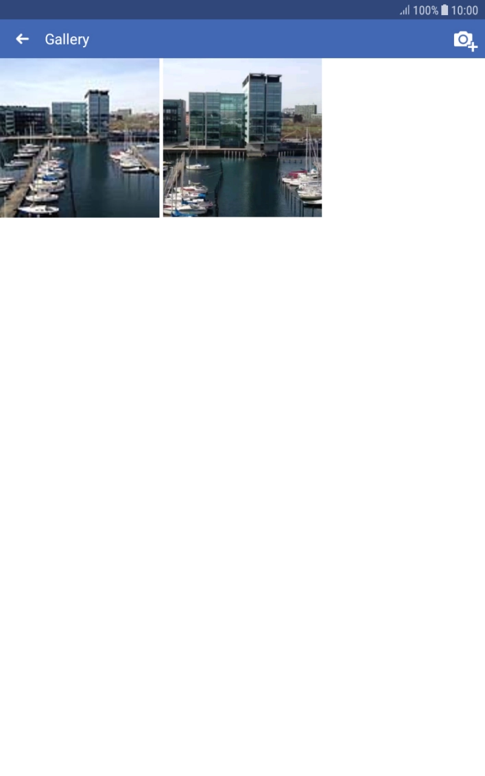 Press the required picture or video clip. Press the required picture or video clip.
