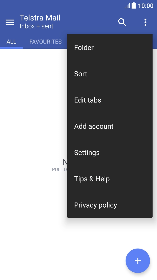 Press Settings. Press Settings.