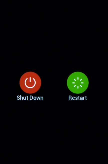 Press Shut Down.