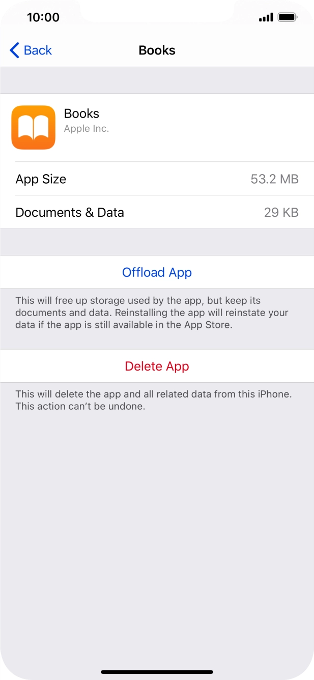 Press Offload App.