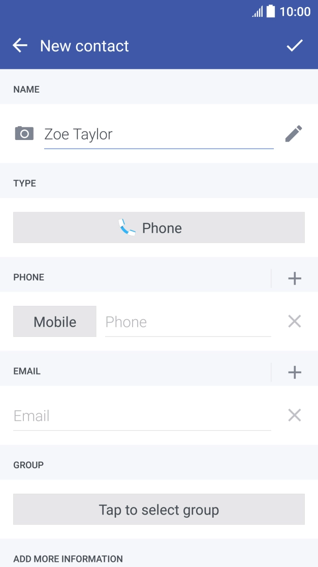 Press Phone and key in the required phone number.