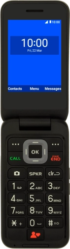 Image 1: Telstra Flip 4 in Black Large product image