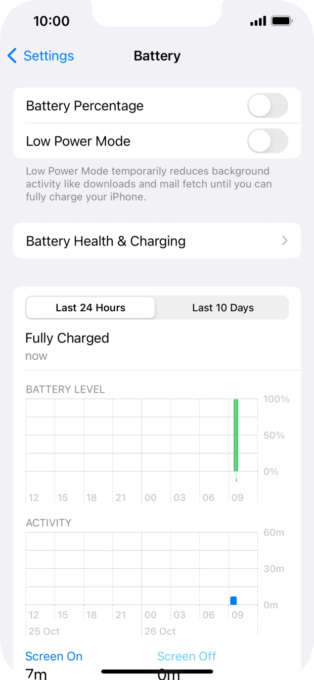Press the indicator next to Press the indicator next to